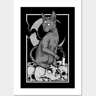 Occult Cat Posters and Art